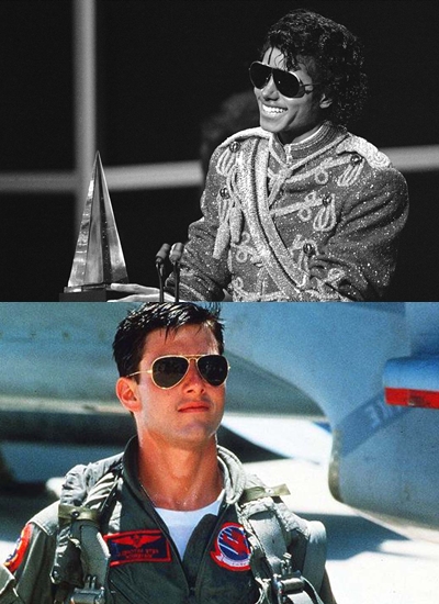 Kính phi công Tom Cruise Michael Jackson