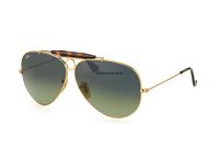 Kính Ray-ban Aviator RB3138-181/71 xanh chuyển màu