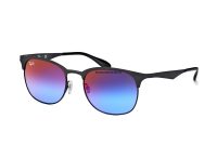 Kính Ray-Ban Clubmaster RB3538-186/B1 tròng tráng gương cầu vồng