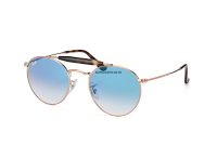 Kính Ray-Ban Round RB3747-9035/3f tròng xanh dương